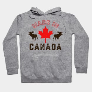 Canadian Pride Made In Canada Maple Leaf Hoodie